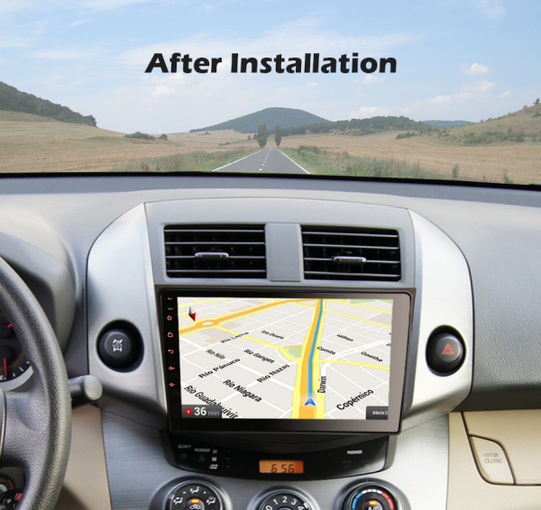 Navigatie auto, Pachet dedicat TOYOTA RAV4, 9 inch, Android 10 [8]