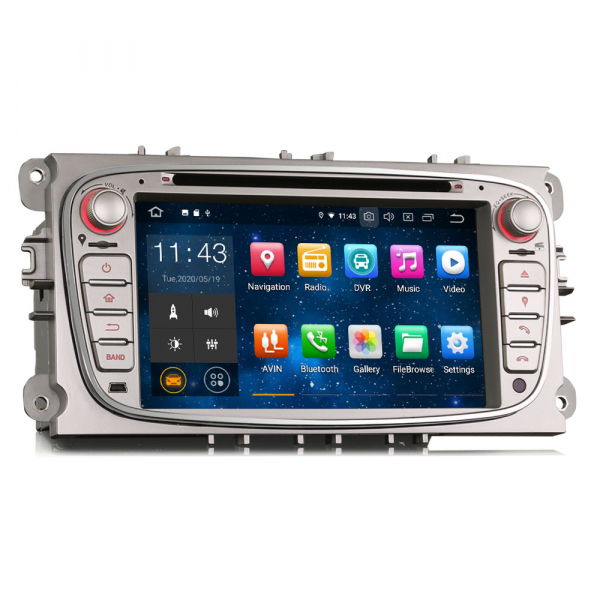 Navigatie auto 2 din, Pachet dedicat FORD Ford Focus Mondeo, Galaxy,Android 10, 7 inch [6]