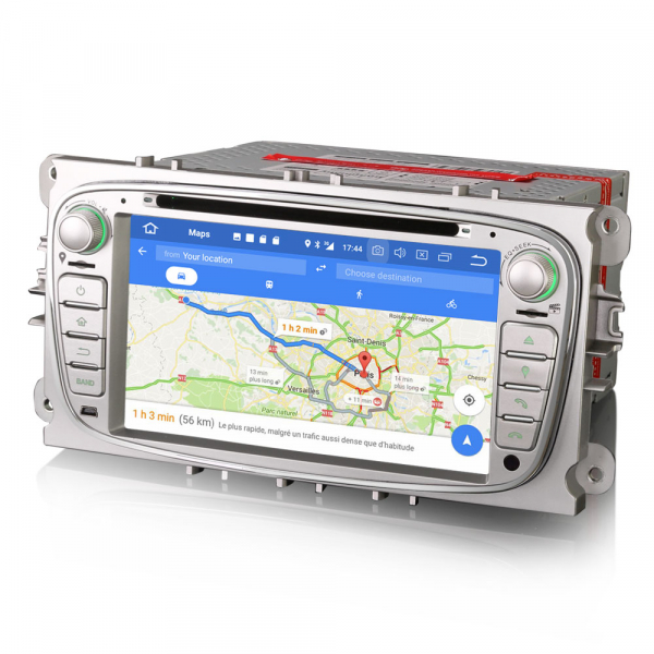 Navigatie auto 2 din, Pachet dedicat FORD Ford Focus Mondeo, Galaxy,Android 10, 7 inch [7]