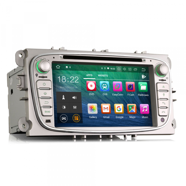 Navigatie auto 2 din, Pachet dedicat FORD Ford Focus Mondeo, Galaxy,Android 10, 7 inch [8]