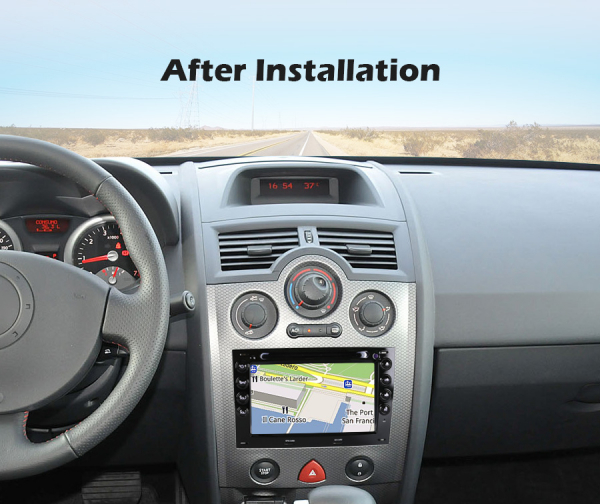 Navigatie auto, Pachet dedicat RENAULT MEGANE, Android 10.0,7 INCH [8]