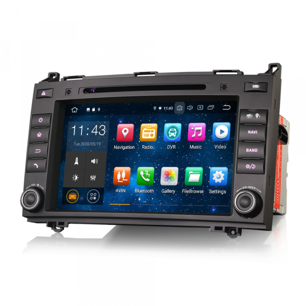 Navigatie auto, Pachet dedicat Mercedes BENZ, Android 10.0,8 inch [3]