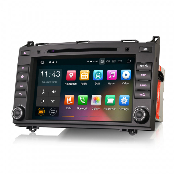 Navigatie auto, Pachet dedicat Mercedes BENZ, Android 10.0,8 inch [5]