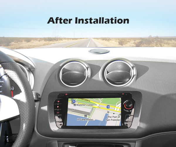 Navigatie auto, Pachet dedicat SEAT IBIZA, Android 10.0,7 inch [9]