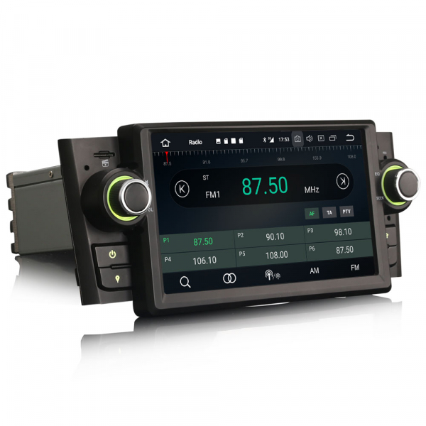 Navigatie auto, Pachet dedicat Fiat Punto Linea ,7 inch, Android 10 [7]