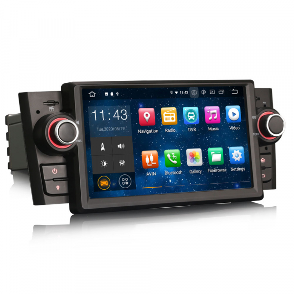Navigatie auto, Pachet dedicat Fiat Punto Linea ,7 inch, Android 10 [5]