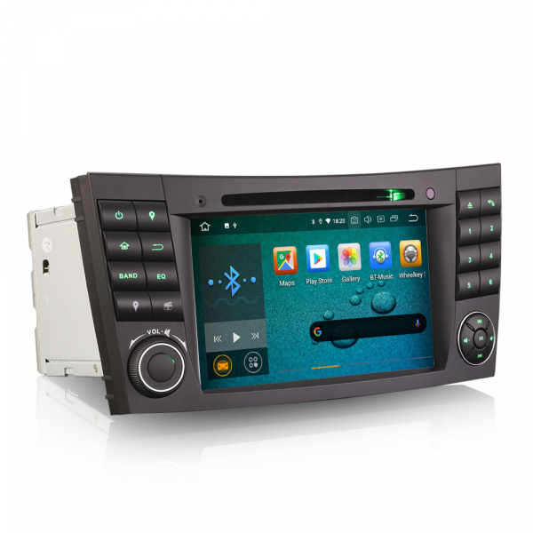 Navigatie auto, Pachet dedicat Mercedes E Class W211 CLS Class W219, Android 10.0, 7 inch [4]
