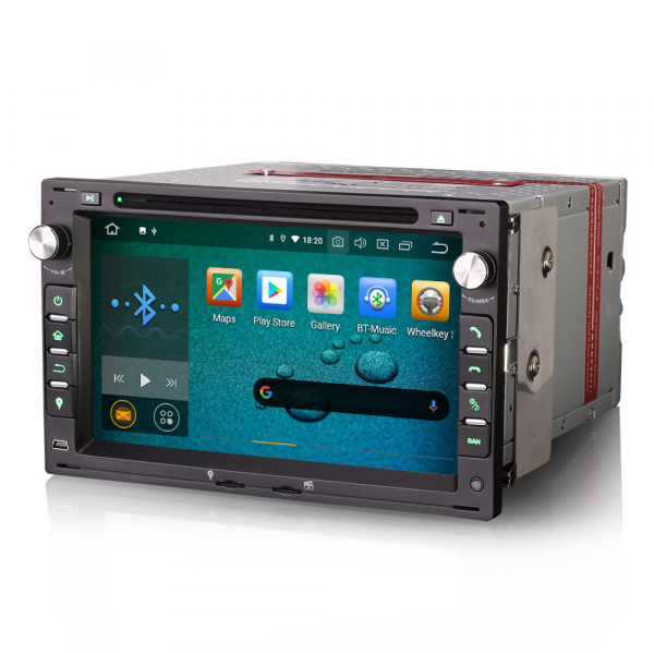 Navigatie auto 2 din, Pachet dedicat VW Golf Passat Polo Lupo Seat Peugeot 307, Android 10, 7 inch [5]
