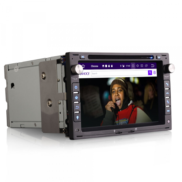 Navigatie auto 2 din, Pachet dedicat VW Golf Passat Polo Lupo Seat Peugeot 307, Android 10, 7 inch [6]