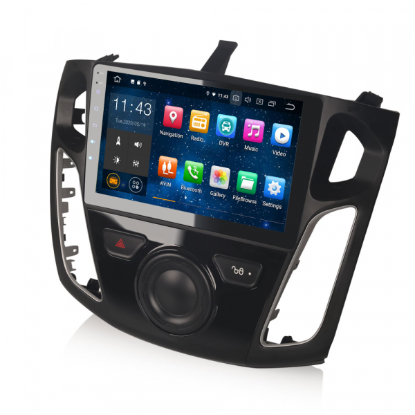 Navigatie auto, Pachet dedicat FORD Focus,9 inch, Android 10.0 [7]