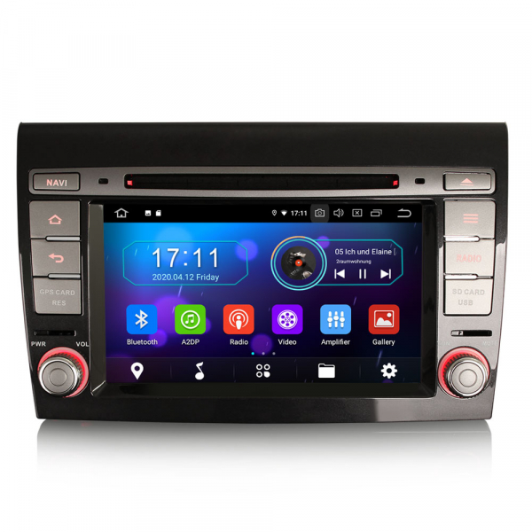 Navigatie auto, Pachet dedicat Fiat Bravo ,7 inch, Android 10 [1]