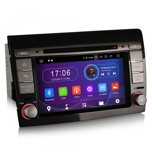 Navigatie auto, Pachet dedicat Fiat Bravo ,7 inch, Android 10 [4]