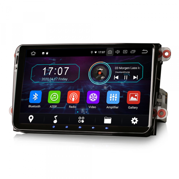 Navigatie auto, Pachet dedicat VW Golf 5 Passat Tiguan Polo Eos Skoda, 9 Inch, Android 10.0 [6]
