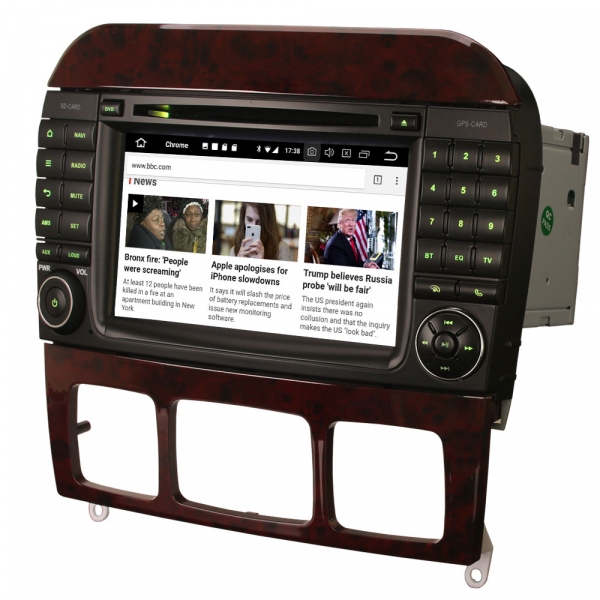 Navigatie auto, Pachet dedicat Mercedes-Benz S-Class W220 CL-Class W215,7 inch, Android 10, Octa Core [3]