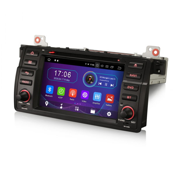 Navigatie auto, Pachet dedicat BMW M3 E46 3er 318 Rover 75,7 inch, Android 10.0, Octa Core [5]