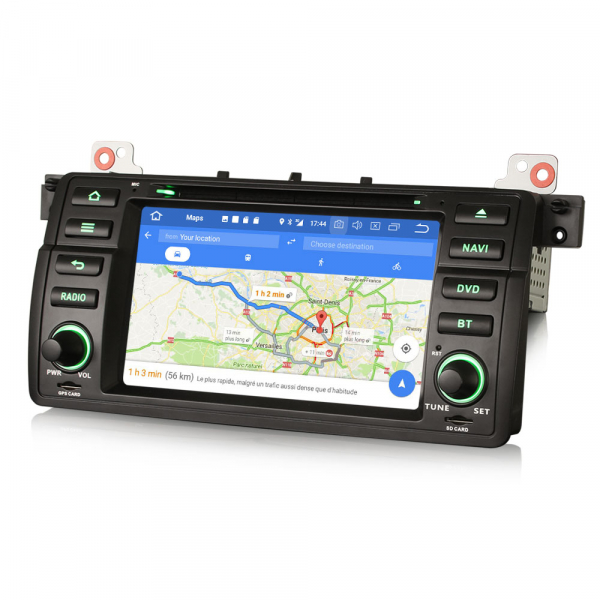 Navigatie auto, Pachet dedicat BMW M3 E46 3er 318 Rover 75,7 inch, Android 10.0, Octa Core [6]