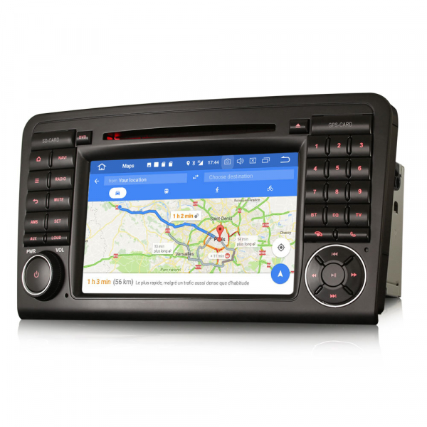 Navigatie auto, Pachet dedicat Mercedes-Benz ML-Class W164 GL-Class X164 ,7 inch, Android 10, Octa Core [7]