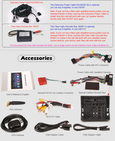 Navigatie auto, Pachet dedicat MercedesBenz C-Class W203 CLC CLK W209,7 inch, Android 10, Octa Core [11]