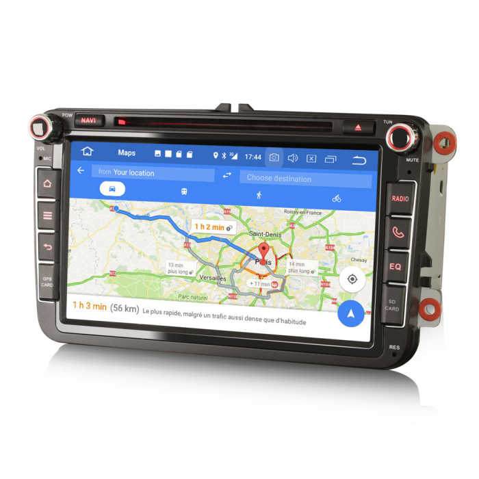 Navigatie auto 2 din, Pachet dedicat VW/SEAT/SKODA, Android 10, Octa Core [5]