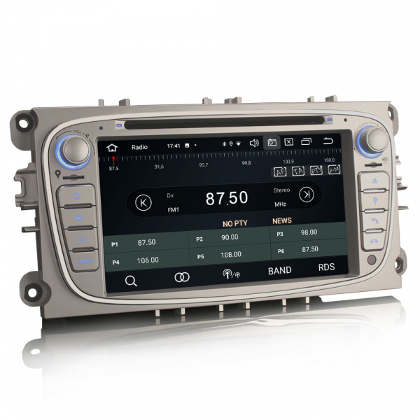 Navigatie auto, Pachet dedicat  Ford Mondeo Focus Galaxy S-MAX C-MAX ,7 inch, Android11, Octa Core [7]