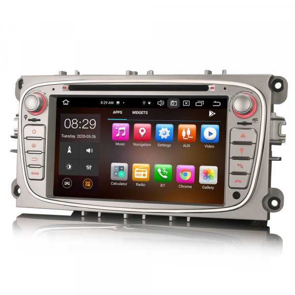 Navigatie auto, Pachet dedicat  Ford Mondeo Focus Galaxy S-MAX C-MAX ,7 inch, Android11, Octa Core [3]