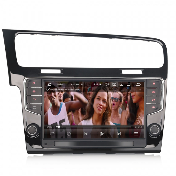 Navigatie auto 2Din, VW GOLF VII/7, Android 11, 9 inch, Octa Core [5]