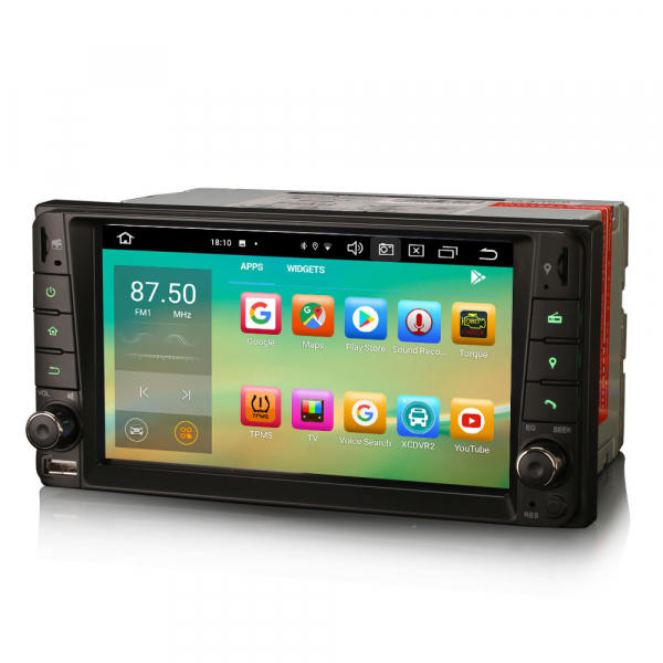 Navigatie auto, Pachet dedicat TOYOTA COROLA HILUX RAV4, 7 inch, Android 10, Octa Core [6]