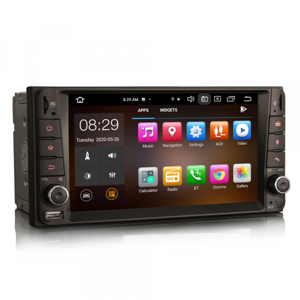 Navigatie auto, Pachet dedicat TOYOTA COROLA HILUX RAV4, 7 inch, Android 10, Octa Core [4]
