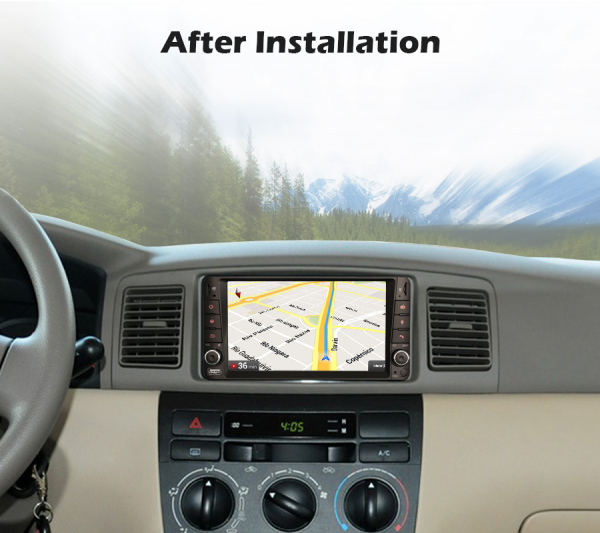 Navigatie auto, Pachet dedicat TOYOTA COROLA HILUX RAV4, 7 inch, Android 10, Octa Core [8]