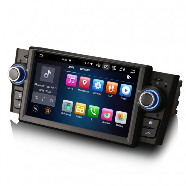 Navigatie auto, Pachet dedicat Fiat Punto Linea ,7 inch, Android 12 [3]