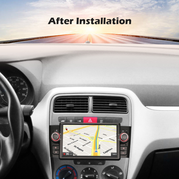 Navigatie auto, Pachet dedicat Fiat Punto Linea ,7 inch, Android 12 [8]