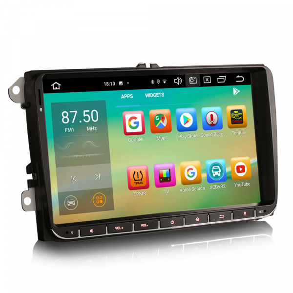 Navigatie auto, Pachet dedicat VW Passat Touran Seat Skoda , 9 Inch, Android 12 [4]