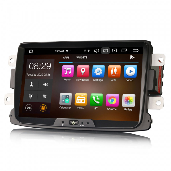 Navigatie auto, Pachet dedicat Renault Dacia Duster Logan Sandero Dokker, 8 Inch, Android 10.0, Octa Core [7]