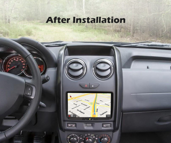 Navigatie auto, Pachet dedicat Renault Dacia Duster Logan Sandero Dokker, 8 Inch, Android 10.0, Octa Core [10]