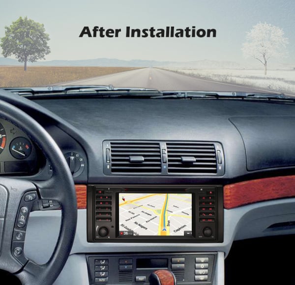 Navigatie auto, Pachet dedicat BMW E39 E53 Range Rover L322, Android 10.0, 7 Inch, Octa Core [10]