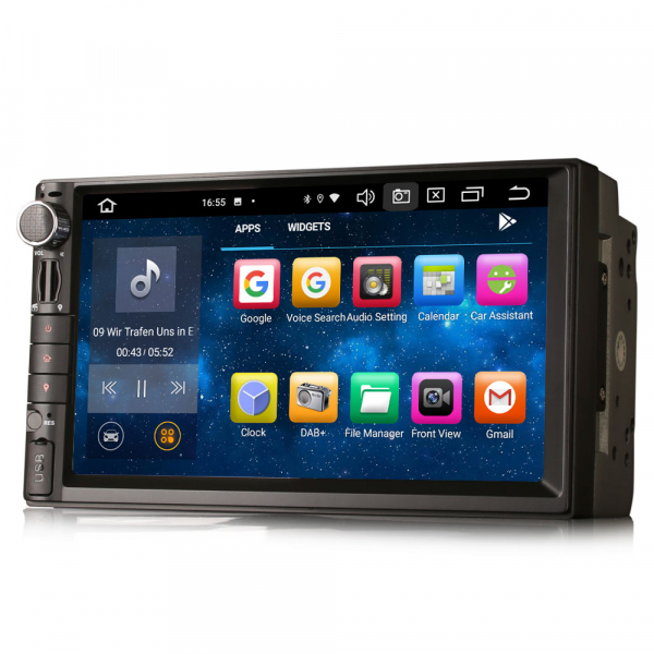 Navigatie auto universala 2DIN, 7 inch, Android 12, Octa Core [6]