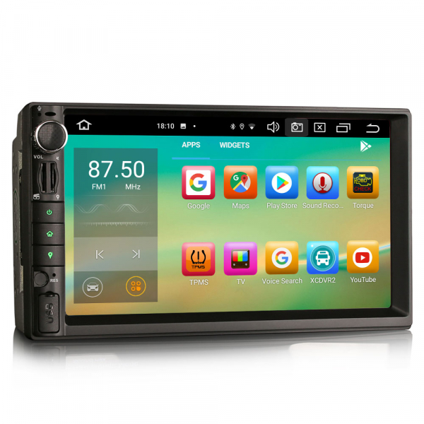 Navigatie auto universala 2DIN, 7 inch, Android 12, Octa Core [4]