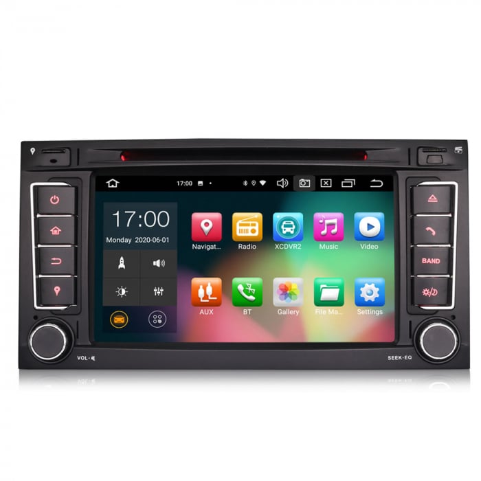 Navigatie auto 2 din, Pachet dedicat VW T5 Multivan TOUAREG, Android 10, 7 Inch, Octa Core [1]