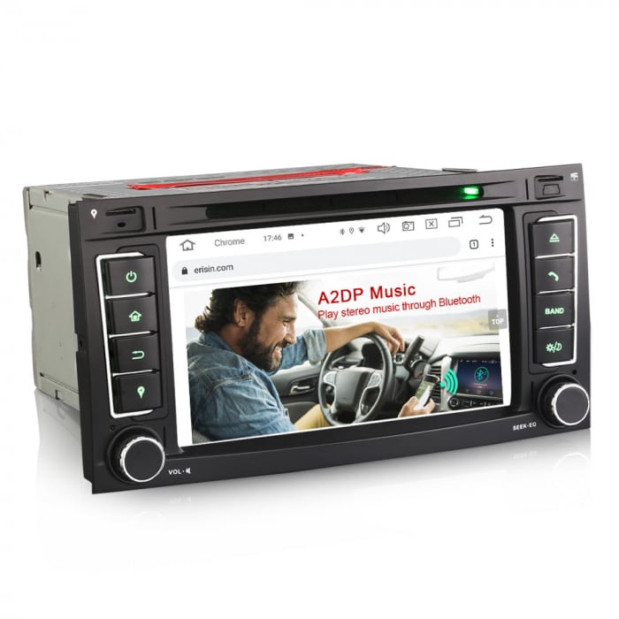 Navigatie auto 2 din, Pachet dedicat VW T5 Multivan TOUAREG, Android 10, 7 Inch, Octa Core [4]