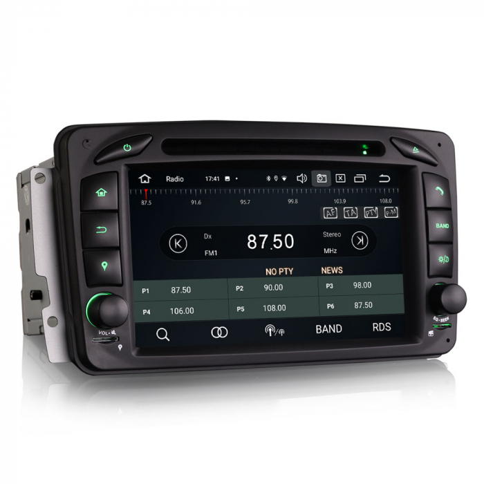 Navigatie auto 2 din, Pachet dedicat Mercedes  Benz CLK W209, Android 11, Octa Core [6]