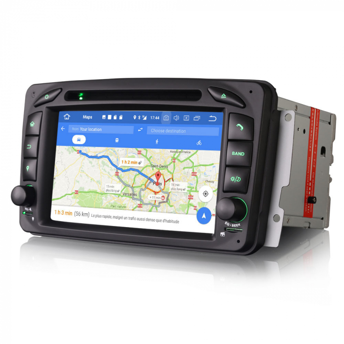 Navigatie auto 2 din, Pachet dedicat Mercedes  Benz CLK W209, Android 11, Octa Core [8]