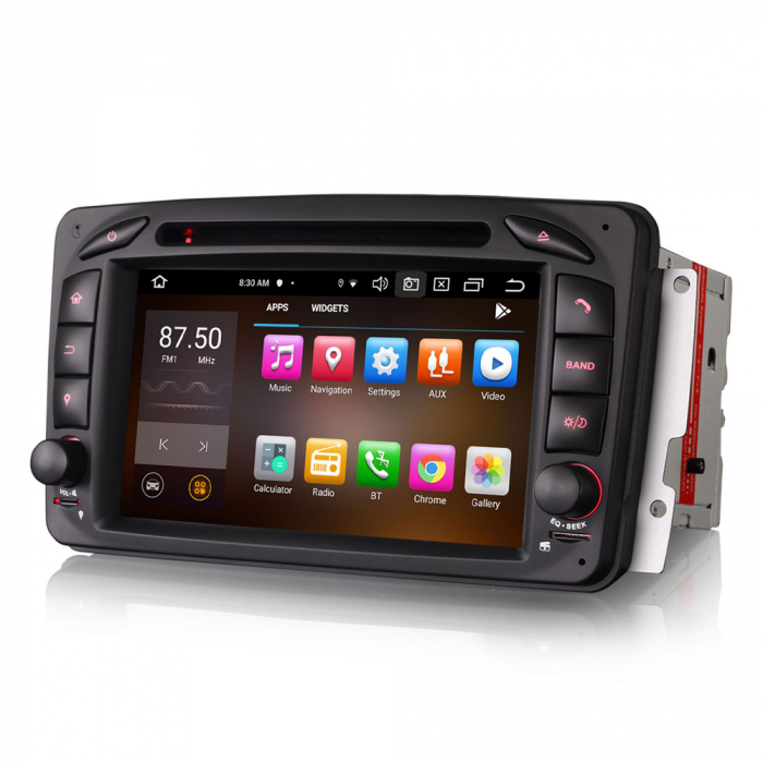 Navigatie auto 2 din, Pachet dedicat Mercedes  Benz CLK W209, Android 11, Octa Core [4]