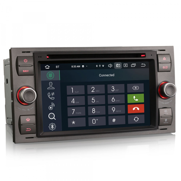 Navigatie auto 2 din, Pachet dedicat Ford Fusion Kuga Mondeo Fiesta, 7 Inch, Android 11, Octa Core [3]