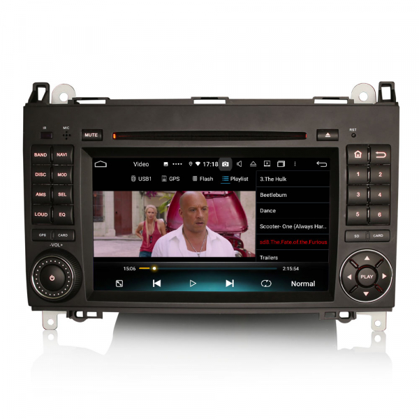 Navigatie auto, Pachet dedicat Mercedes Benz B200 Viano Vito Android 10.0, 7 inch,8-Core CPU [6]