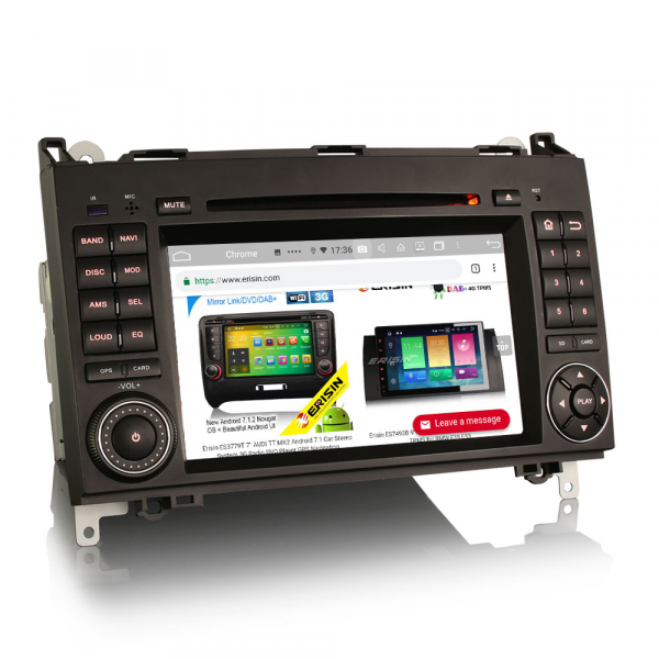 Navigatie auto, Pachet dedicat Mercedes Benz B200 Viano Vito Android 10.0, 7 inch,8-Core CPU [4]