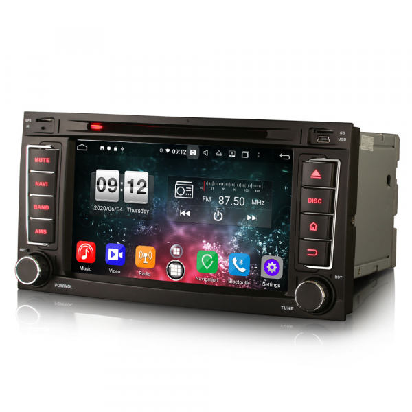 Navigatie auto 2 din, Pachet dedicat VW TOUAREG T5, Android 12, 7 Inch, Octa Core [9]