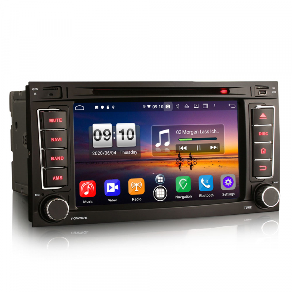 Navigatie auto 2 din, Pachet dedicat VW TOUAREG T5, Android 12, 7 Inch, Octa Core [6]