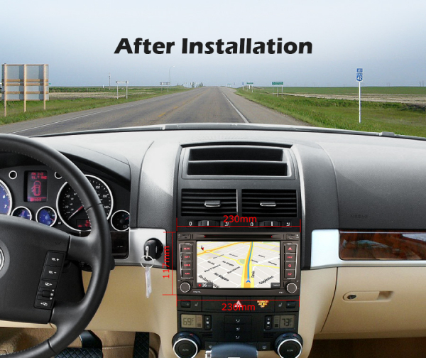 Navigatie auto 2 din, Pachet dedicat VW TOUAREG T5, Android 12, 7 Inch, Octa Core [11]