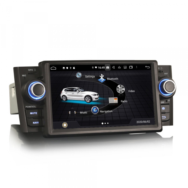 Navigatie auto, Pachet dedicat Fiat Punto Linea,7 inch, Android 12, Octa Core [2]