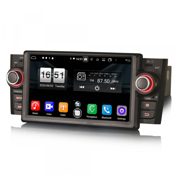 Navigatie auto, Pachet dedicat Fiat Punto Linea,7 inch, Android 12, Octa Core [4]